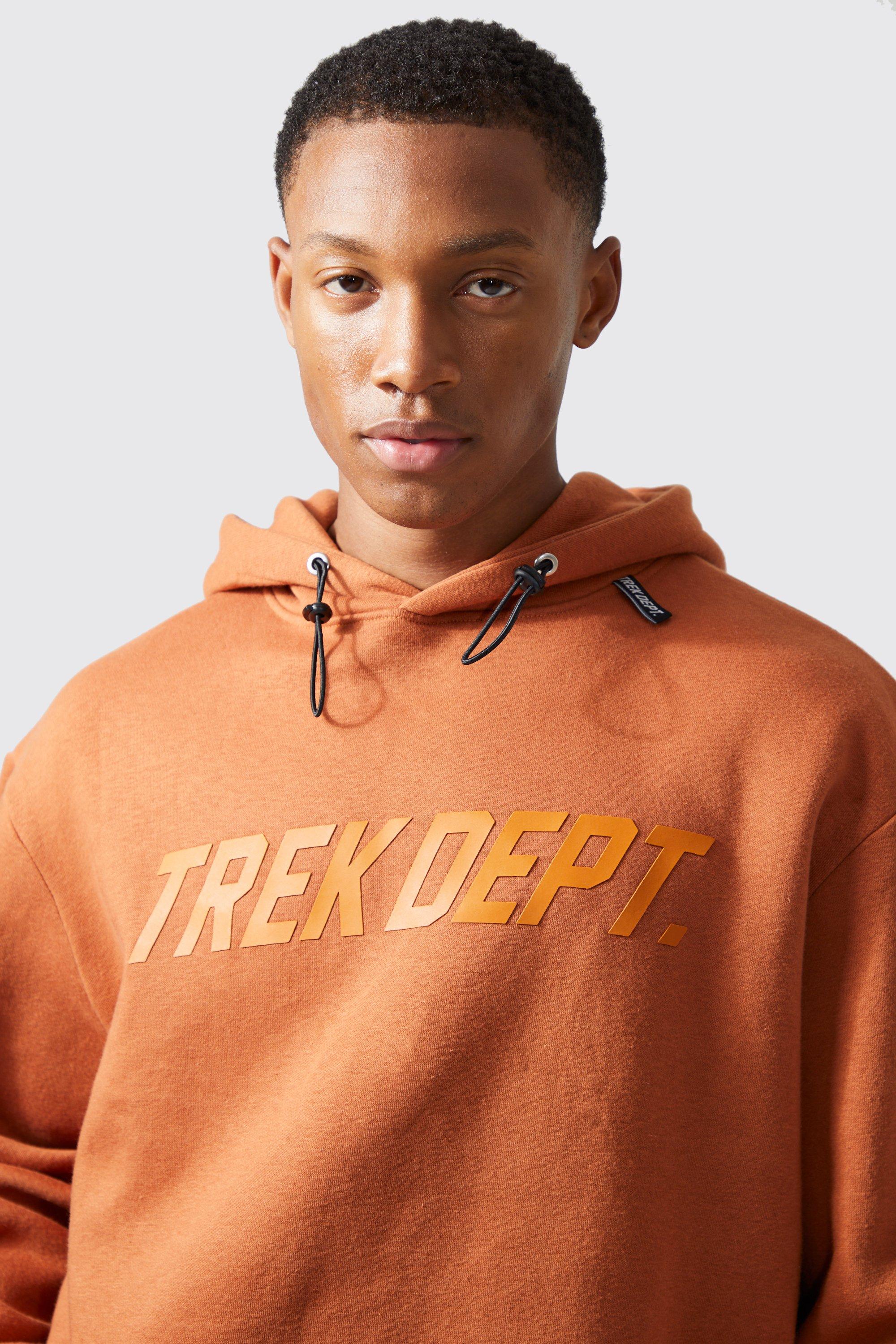 Burnt orange clearance hoodie